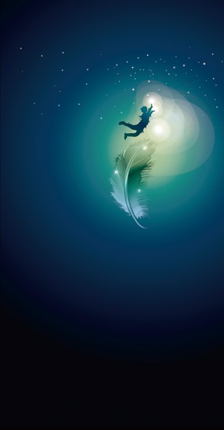 天使と羽のイラスト